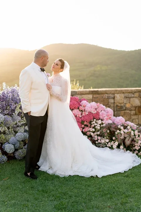 A Colorful Wedding for Joy and Will